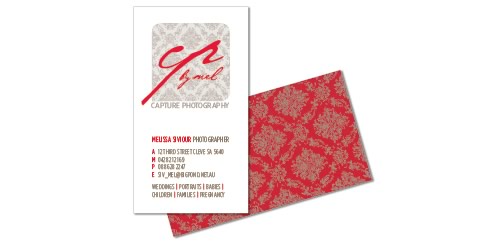 01 - business card - capture photography
