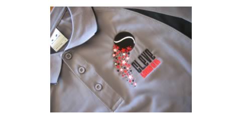 promotional image t-shirt design - cleve tennis club